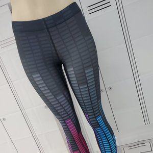 Sound Bars Equalizer Print Spandex Yoga Pants Zara Terez Leggings Sz XS